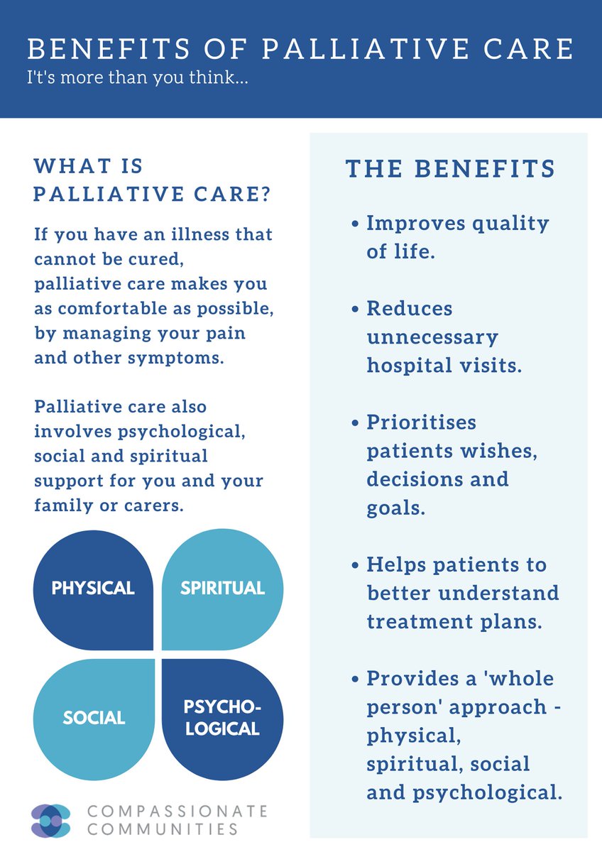 Palliative Care, it's more than you think.  #pallcare #pallcareni