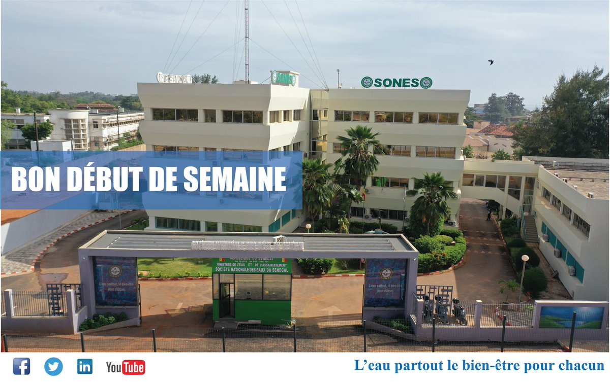 SOCIETE NATIONALE DES EAUX DU SENEGAL (SONES) tweet media