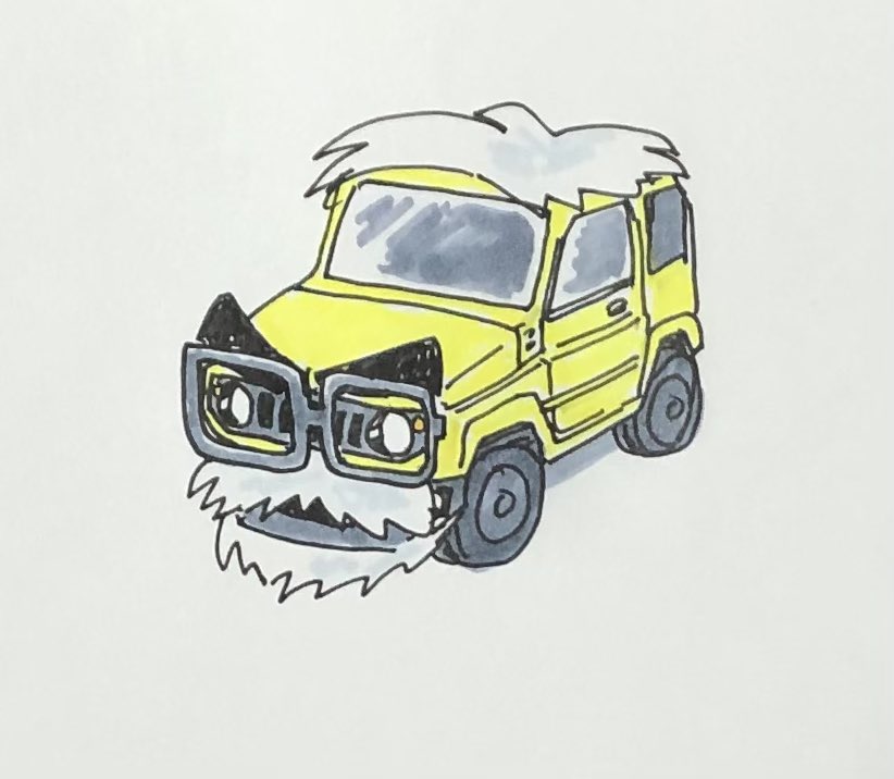 「ジブリパーク内車両。 」|zama36のイラスト