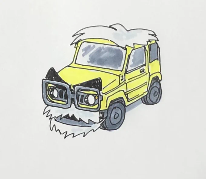 ジブリパーク内車両。 