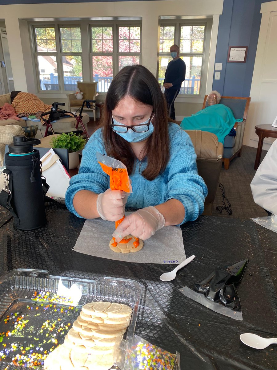 Happy Halloween! We're celebrating by decorating and indulging in some tasty #treats!