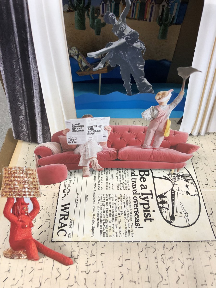 Bethlem_Gallery's tweet photo. Thanks to everyone who came along to our Saturday workshop with artist #RobynSmith to create some amazing 3D collages!
#BethlemGallery #BethlemArtist #CollageWorkshop https://t.co/lOn6zi2lgX