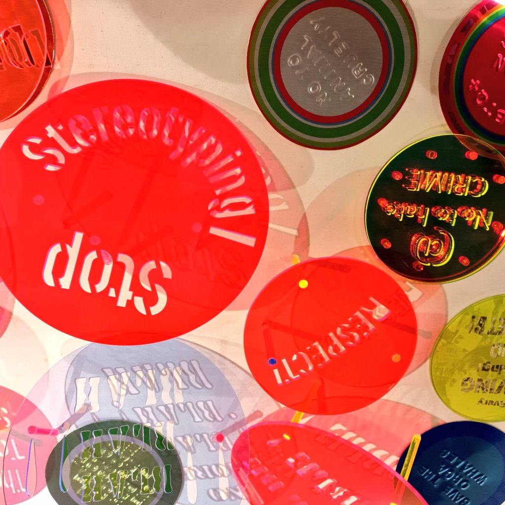 NJMIdeas's tweet image. our #NJMProtest exhibition is off the wall! Look out for the virtual tour that will enable us to continue sharing the exhibition now it has ended.....and look out for #NJMFreedom. Busy week for the artistic programme team 💛 #exhibition #deinstall