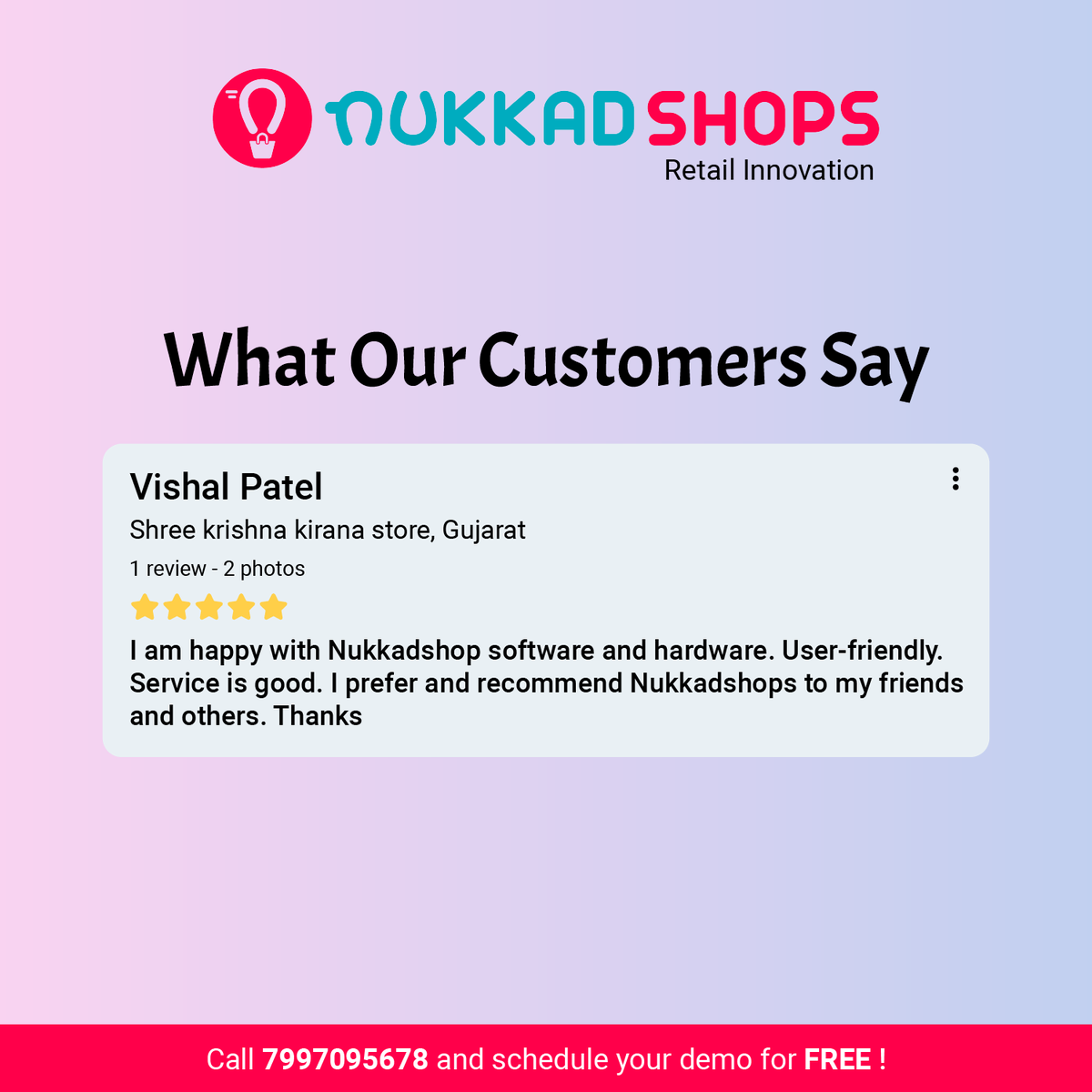 NukkadShops's tweet photo. We strive to achieve a satisfied customer by offering quality products &amp; service.

We believe that after-sales service is more important than assistance before sales. It is through such service that one gets permanent customers.

Need a POS for your store? Call 7997095678. https://t.co/RzZ7dbZI41