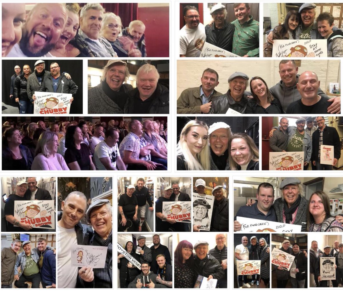 lighthousetheatre.co.uk/event/roy-chub…  KETTERING LIGHTHOUSE THEATRE 🎭 
What have all these photos got in common?
That’s right!! They are all smiling after enjoying themselves at one of my shows! They have also donated to my Cancer Charities by paying for a Meet and Greet and I thank you all👍🏼