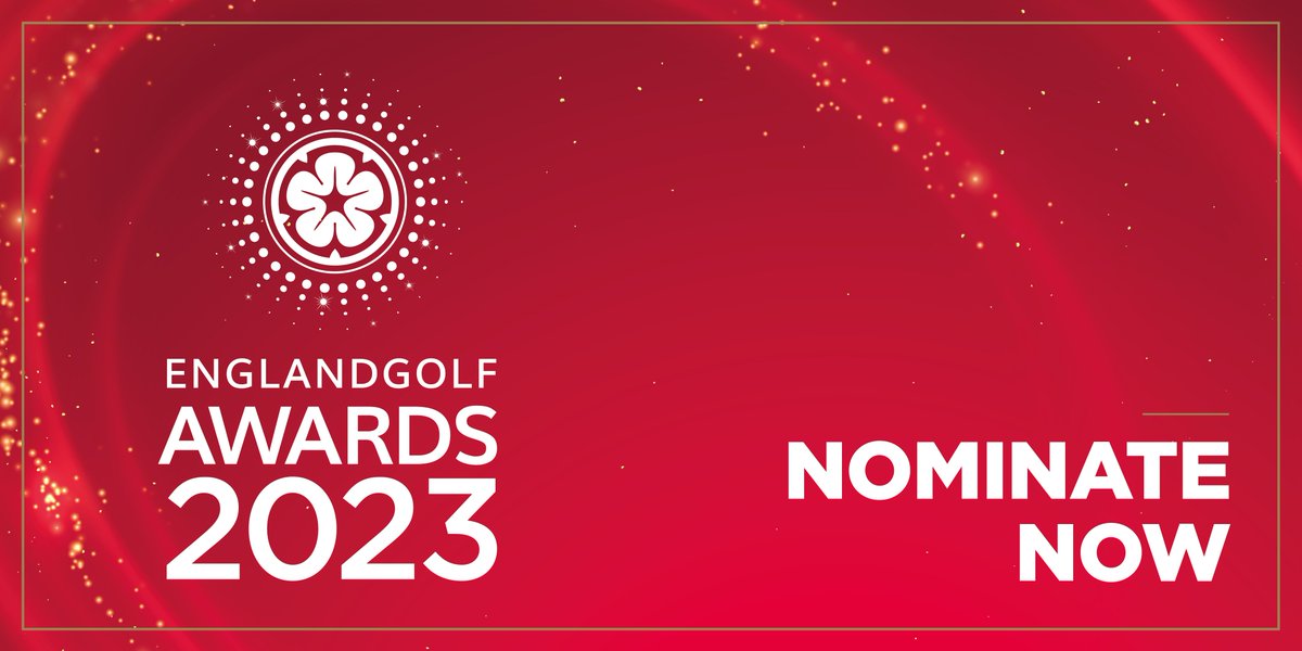 🎆 Nominations are now OPEN for the England Golf Awards 2023! 🎆 We have 10 amazing categories so please check them out and nominate an individual, club or county at englandgolfawards.org. Voting closes on Saturday 31st December. #EGAwards2023 🇺🇦 #EGStandswithUkraine 🇺🇦