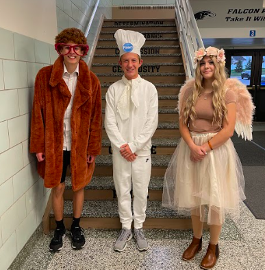 FMSstcouncil's tweet photo. Congratulations to the 8th grade costume winners: 1st place Brayden Hohl, 2nd place Drew Dvornski, and 3rd place Lily Wilkerson https://t.co/tCGixBG0Ou