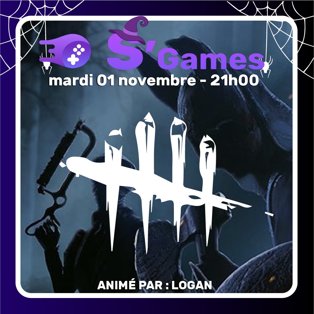 StreamRunnersFR's tweet photo. #SGAMES

🎃Joyeux Halloween à tous🎃

👻On se retrouve demain à 21h pour une soirée d'horreur, sur le jeu Dead By Daylight !

#streamer #petitstream https://t.co/bdQ7pmXABZ