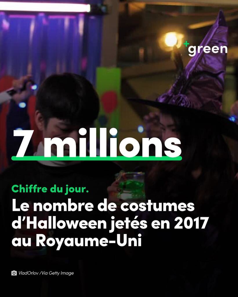 MoreGreenfr's tweet photo. https://t.co/GSIQ6qic6u 
Que ce soit pour les costumes, la décoration ou les bonbons, Halloween fait partie des fêtes néfastes d’un point de vue écologique. 👻

Beaucoup d’éléments sont en plastique et autres matières synthétiques. Costumes et décorations sont rarement réuti… https://t.co/2Ck1AdrDyM