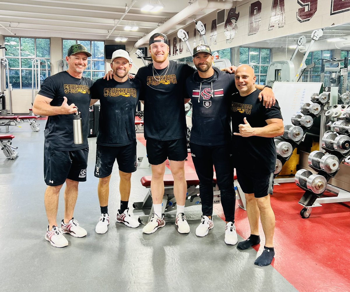 Billy Anderson (@strongbaseball1) on Twitter photo And just like that…..#Squatober is over for our <a href="/GamecockBasebll/">Gamecock Baseball</a> staff. Great month of working together!!! <a href="/CoachMonteLee/">Monte Lee</a> <a href="/ScottWingo8/">Scott Wingo</a> <a href="/DrhameKale/">Kale Rhame</a> <a href="/JustinDParker24/">Justin Parker</a> And just like that…..#Squatober is over for our <a href="/GamecockBasebll/">Gamecock Baseball</a> staff. Great month of working together!!! <a href="/CoachMonteLee/">Monte Lee</a> <a href="/ScottWingo8/">Scott Wingo</a> <a href="/DrhameKale/">Kale Rhame</a> <a href="/JustinDParker24/">Justin Parker</a>