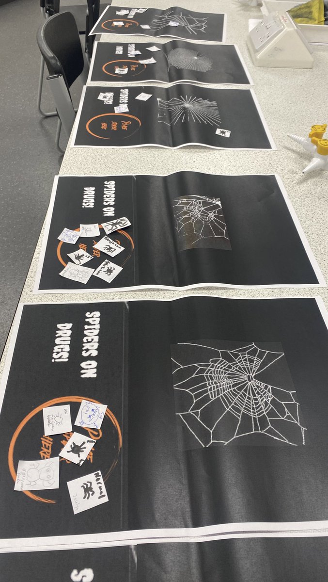 TrentBio's tweet photo. Halloween theme for our little starter activity on drugs today! https://t.co/3gqX1qbLEC