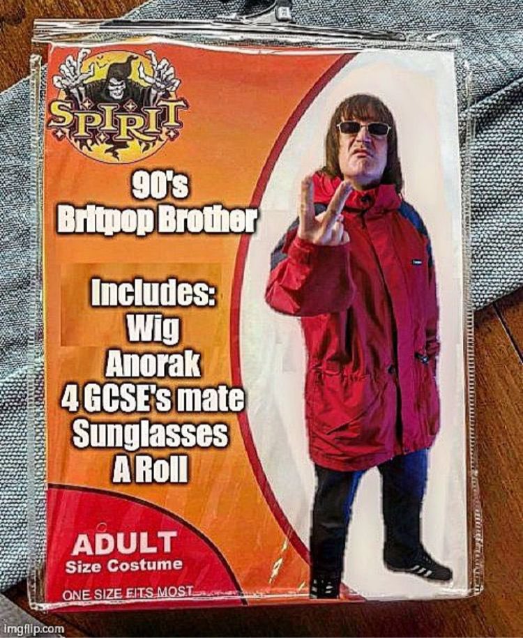 Britpop Wig (Oasis) Britpop Wig (Oasis)