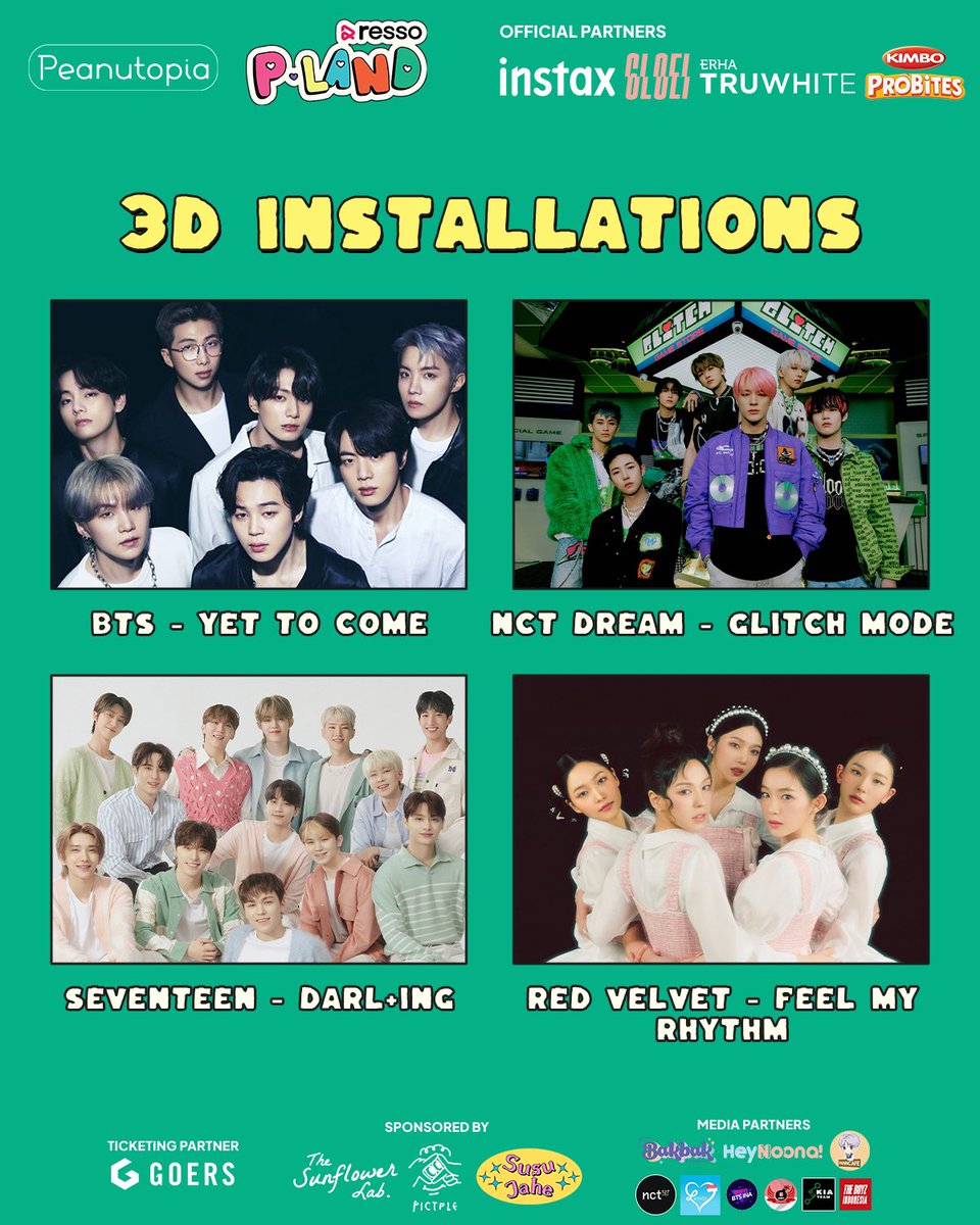 plandartmarket's tweet photo. A little preview of what you can do at P-LAND! We're so excited to see everyone have fun and make memories💗

🗓 November 12, 2022
⏰ 10:00 - 21:00 WIB
📍 MBLOC Space, Jakarta
🎟 Tickets available on GOERS 

#KpopMarket #KpopEvent #KpopIndonesia #KpopCommunity #PLAND https://t.co/eIZI48RmN7