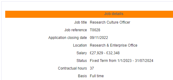 #job #vacancy #AcademicTwitter 📢 Work with me @TeessideUni as our new Research Culture Officer. Start a career in research management & administration, #researcherdevelopment, or university professional services recruitment.tees.ac.uk/trent16live_we…