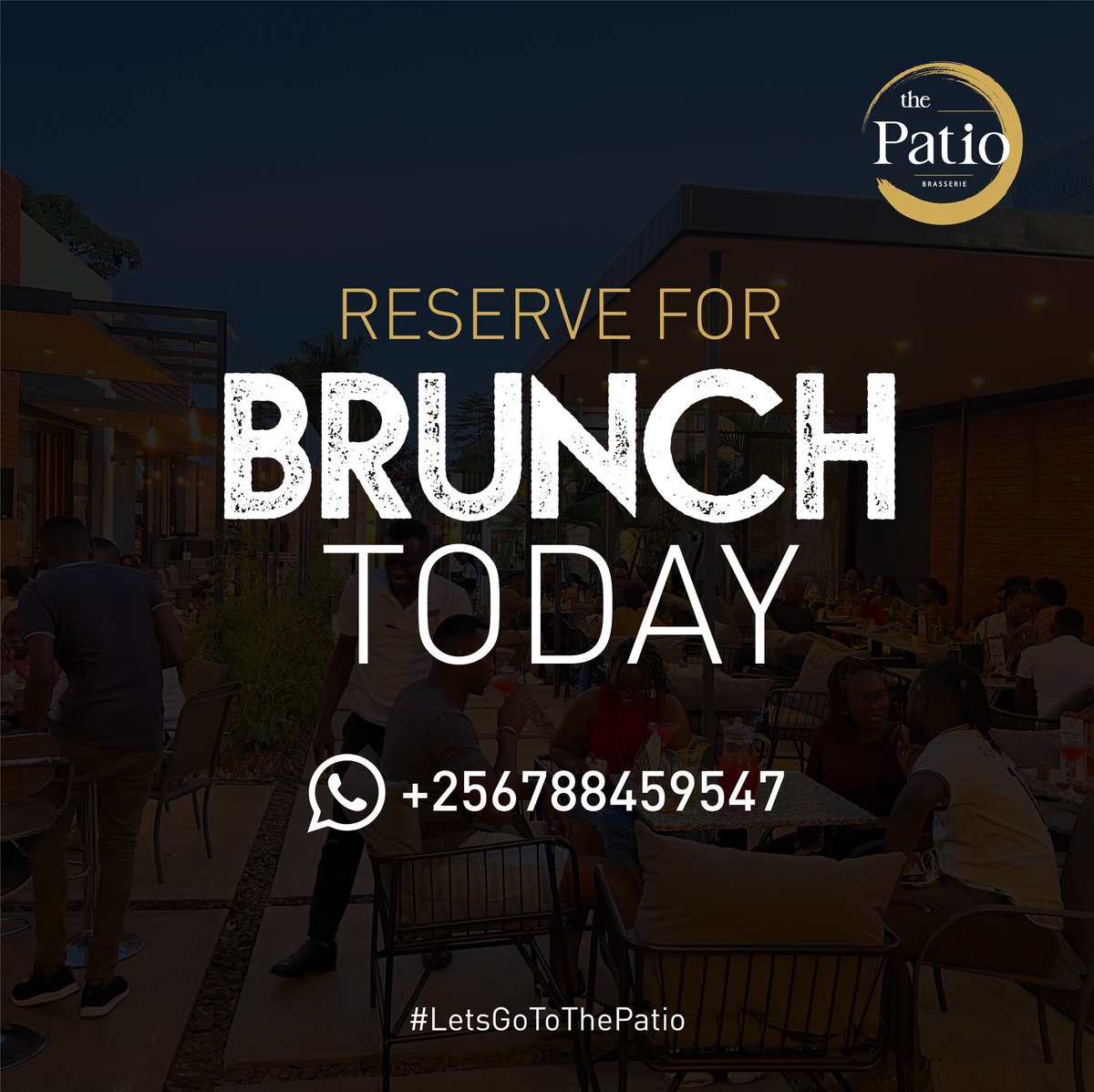Reserve a table for brunch this weekend! Our menu has delicious options for you to try out. #ThePatioBrunch #LetsGoToThePatio