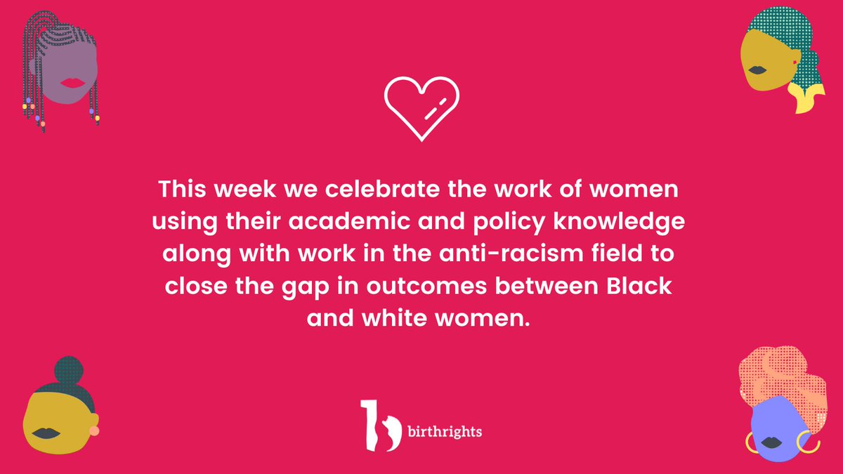 🧵For the last day of Black History Month, we are celebrating the inspirational Black leaders in the maternity sector who are driving change to ensure all women, irrespective of background, receive safe and respectful maternity care that is free from harm and prejudice.