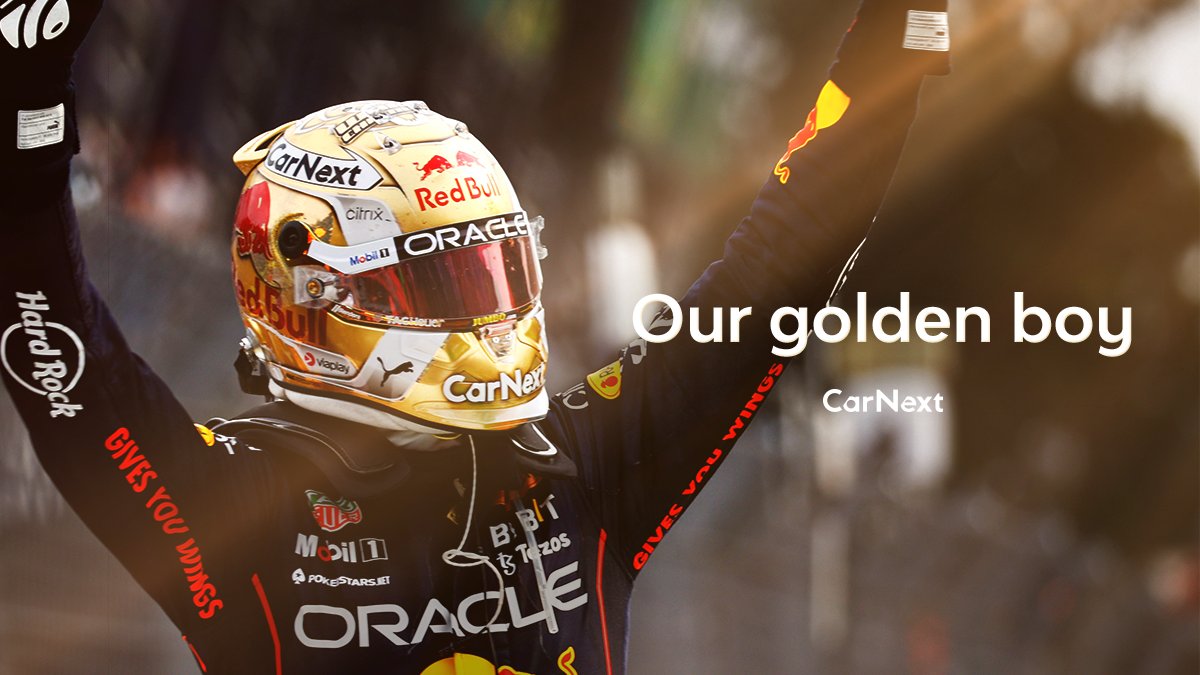 So much gold in 1 picture! #MaxVerstappen #KeepPushing #UnleashTheLion #F1 #Formula1