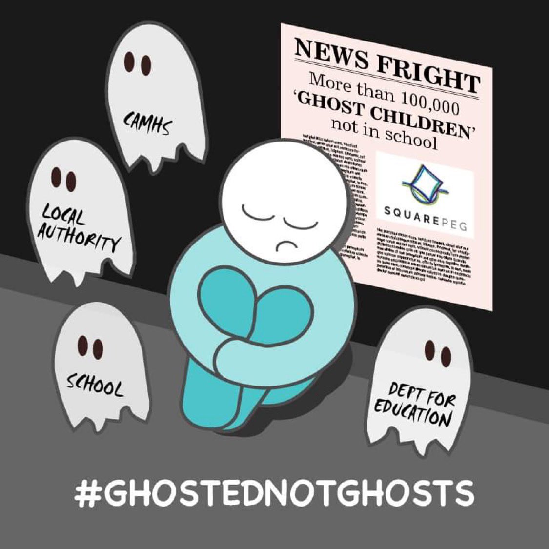Today <a href="/NotFineinSchool/">Not Fine in School</a> @aultering @SusanLiverman2 <a href="/NoToSchoolsBill/">NoToSchoolsBill</a> are sharing stories &amp; illustrations about our children. #ghostednotghosts <a href="/naomicfisher/">Naomi Fisher</a> <a href="/_MissingTheMark/">Missing The Mark</a> <a href="/SpcialNdsJungle/">Special Needs Jungle</a> <a href="/SuitableEd/">Suitable Education</a>