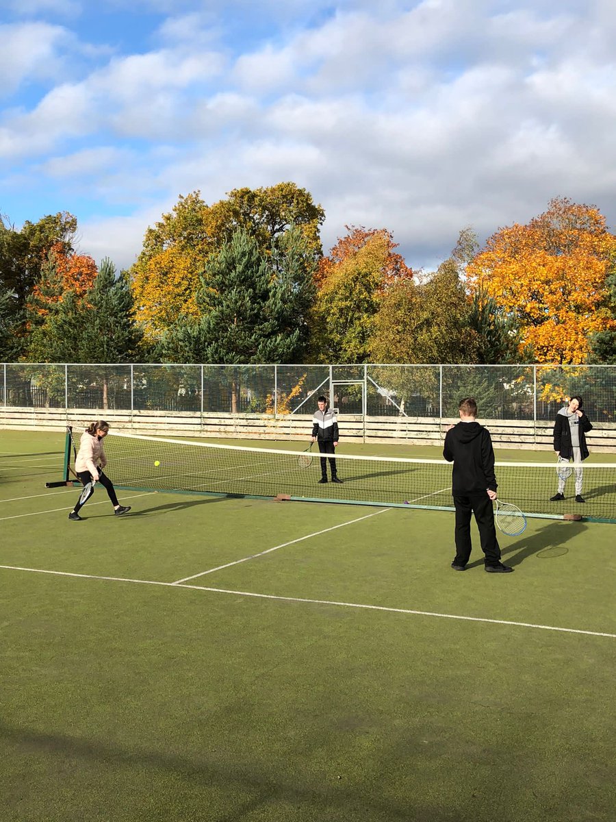ISPPerthAcademy's tweet photo. Who said tennis was a summer sport?? 🎾 🍓 Having fun on the courts in PE. https://t.co/esI4qeSm5n