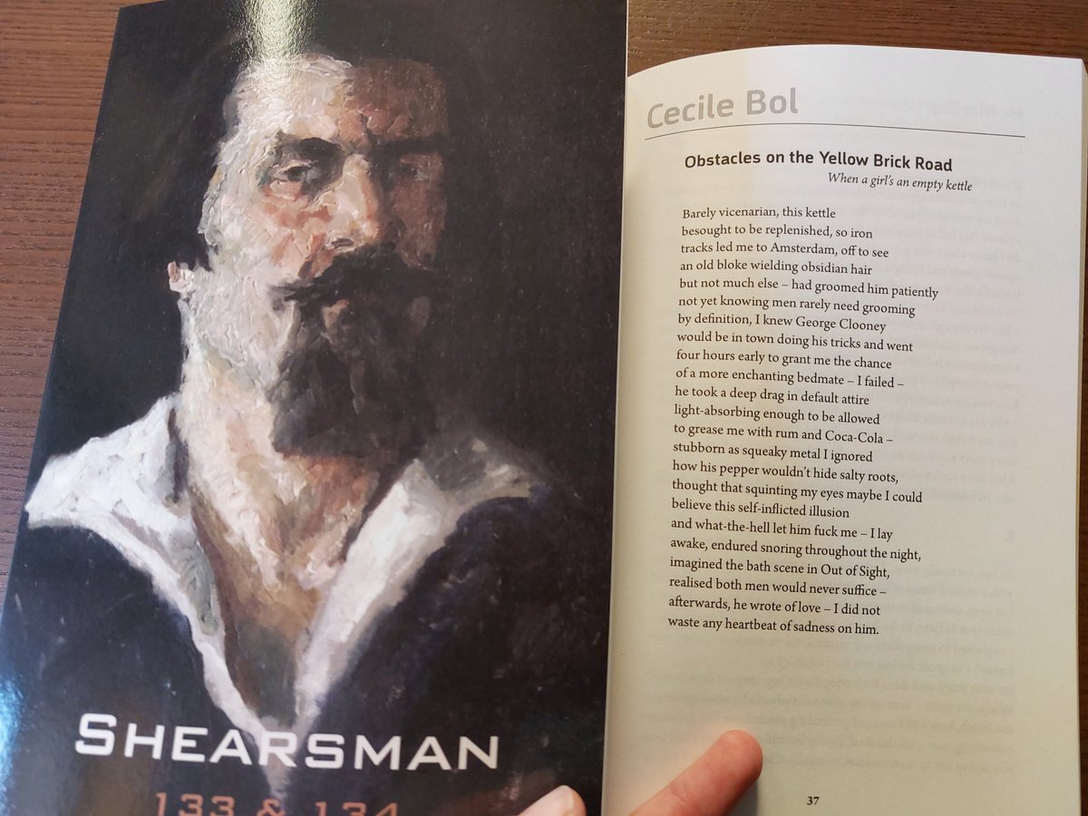 This poem was such a joy to write (a trillion years ago). So glad it finally found a home at the lovely Shearsman magazine (+ two other poems). And what are the odds: a friend of mine (Judith Wilkinson) is in there too! <a href="/ShearsmanBooks/">Shearsman</a>