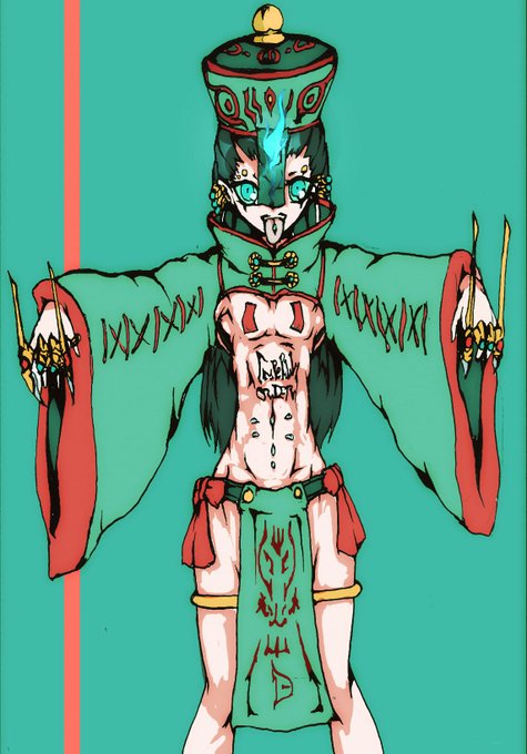 キョンシーしょうねん
#創作 

ハロウィンなので 