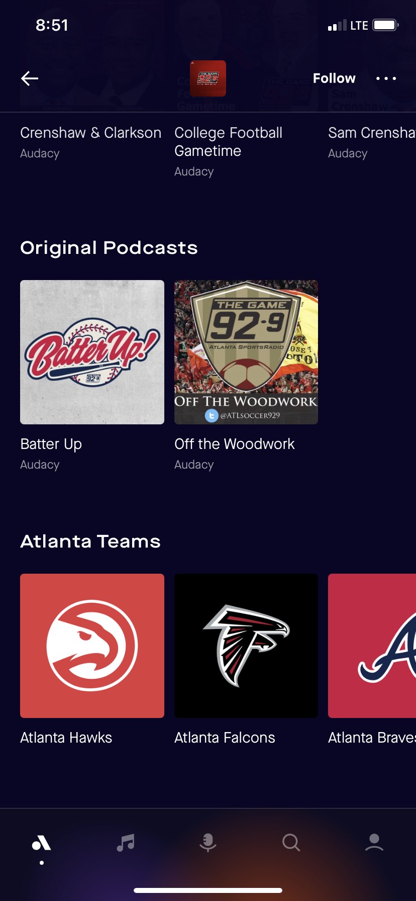 Mike Conti on Twitter "MarshallVoight There is. On the Audacy app
