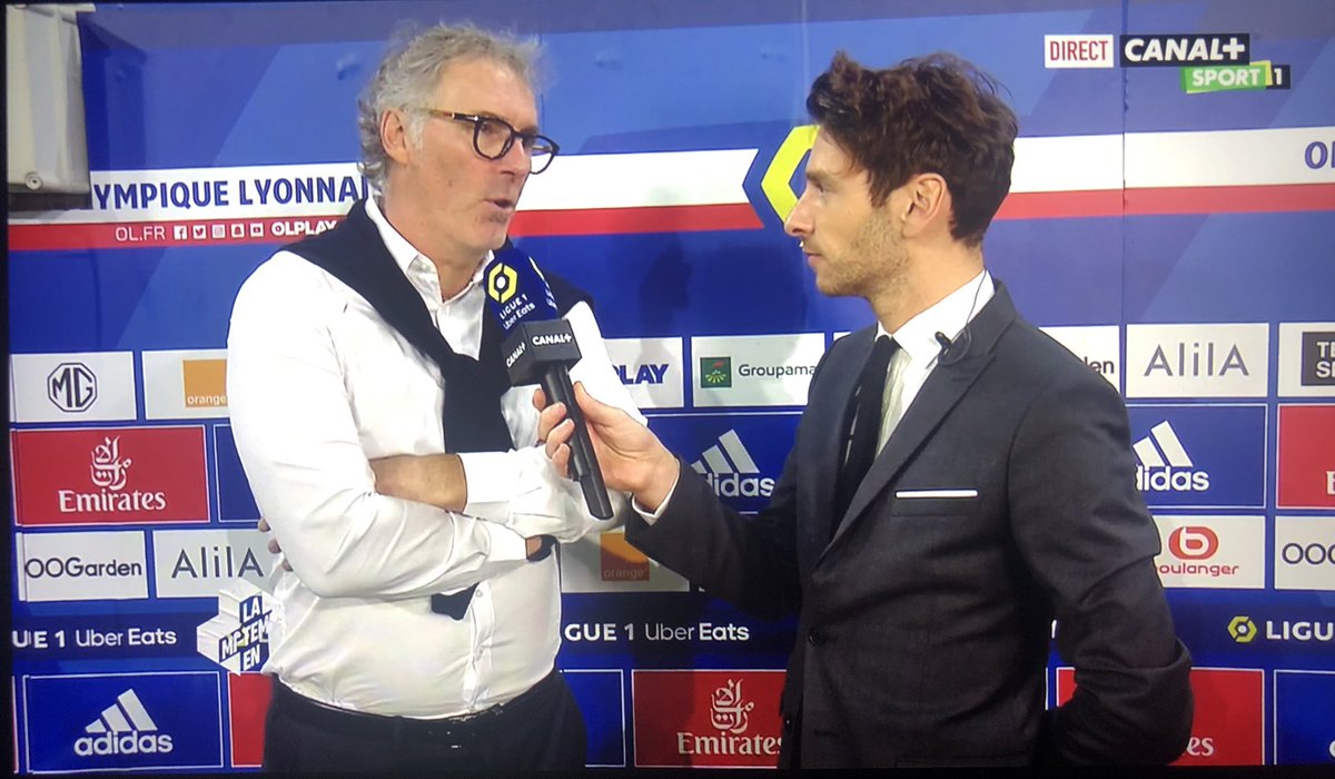 💥 2ème victoire en 3 matches pour l’Olympique Lyonnais version Laurent 
Blanc: 

«On a été assez chanceux de ne pas être mené au score à la mi-temps. L’équipe a fait beaucoup d’efforts depuis trois semaines et elle est récompensée aujourd’hui.»

#lyonvslosc #Ligue1 #LeGrandMatch