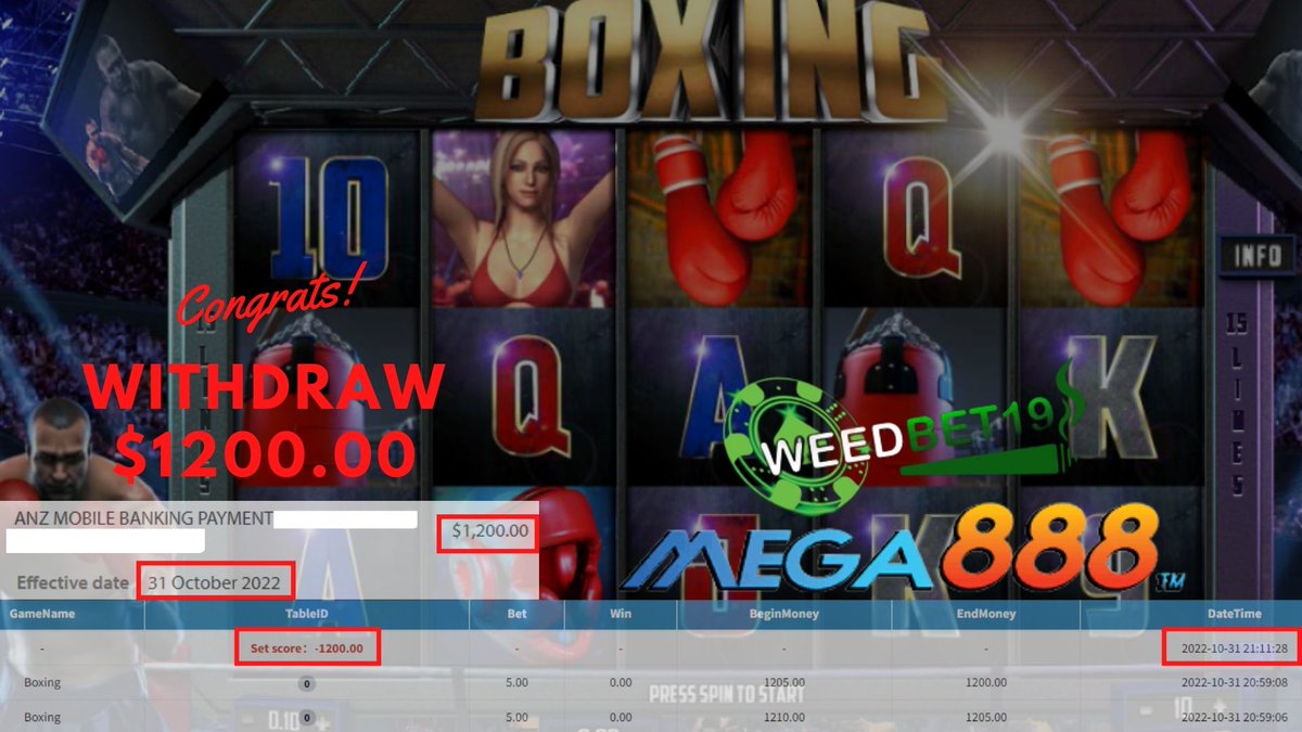 weedbet19's tweet photo. 🎉Congratulation To Weedbet19 Member Get Withdraw🎉
💨 Platform : Mega888
💨 Game : Boxing
💨 Deposit : $55
💨 Withdraw : $1200
Join us now and become the next winner💓
WhatsApp CS1 : https://t.co/bORMXkxb0s https://t.co/lzz8L3E7JU