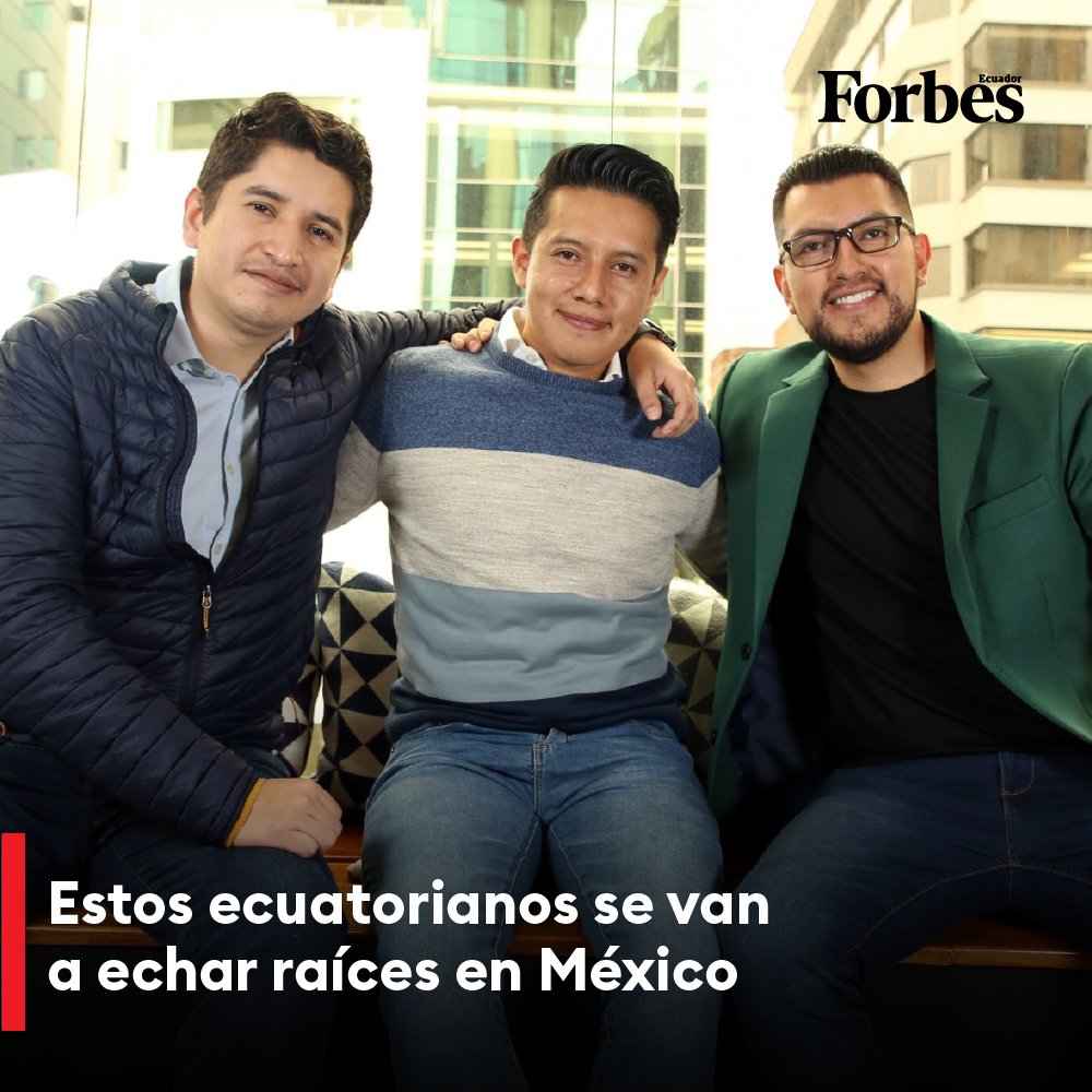 forbesecuador's tweet photo. Con siete años en el mercado nacional, @handytec apuesta por exportar el talento nacional a México. Conoce cómo estos tres emprendedores se abren camino en la industria tecnológica. 

https://t.co/uQeUMfrl9C https://t.co/uZa4GoHhi8