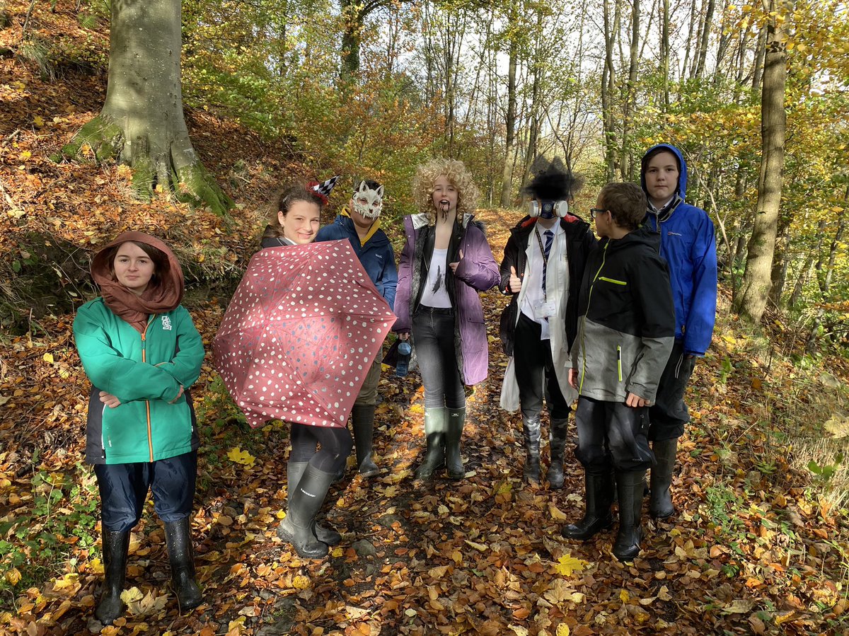 ISPPerthAcademy's tweet photo. Some outdoor learning fun on Friday….a Halloween theme at Glenfarg Tunnels . The bats in the tunnels added to the atmosphere 👻🦇 https://t.co/ogbAG28dIi