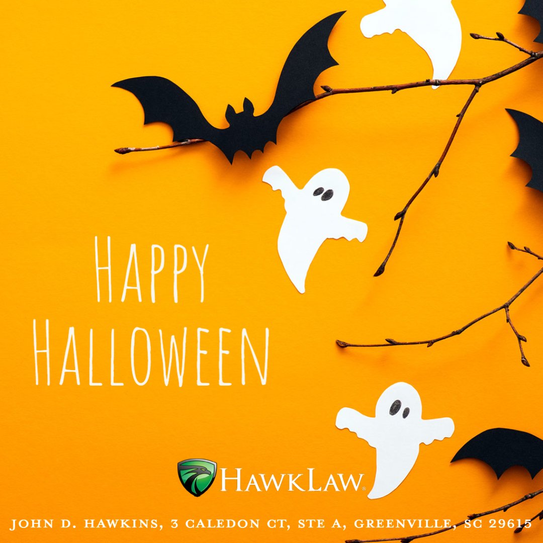 gohawklaw's tweet photo. Don't get SPOOKED by the Insurance Company! Let HawkLaw fight for you!

#Halloween #HawkLaw #HappyHalloween https://t.co/v89quRHusa