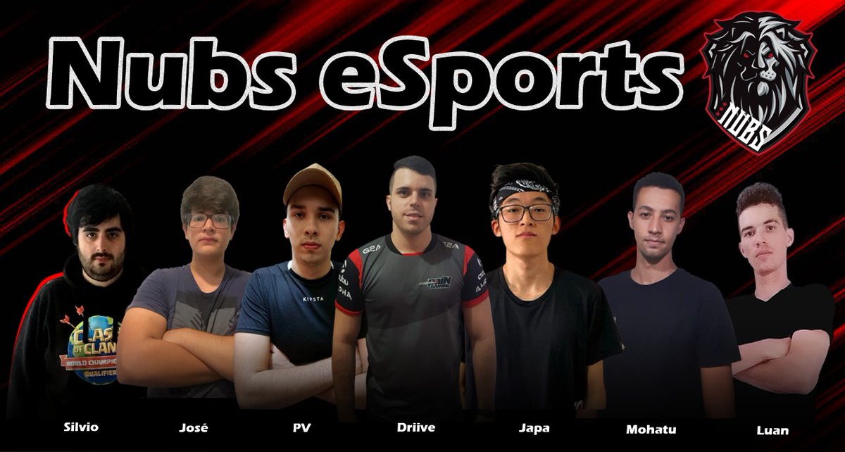 Nubs anuncia hoje a sua equipa de <a href="/CoCEsports/">Clash of Clans Esports</a> para 2023.

Manager:
@HPortioli

Jogadores:
<a href="/driivexd/">Driive</a> (c)
<a href="/EhOJapaNeeeeeh/">Japa o nês</a>
<a href="/vangolla_/">Silvio (Vangolla)</a>
@PSW_Jose
<a href="/pv_coc/">pv</a>
<a href="/MohatuClash/">Mohatu</a>
<a href="/luanCoc_STG/">❤✌Luan / MG</a>

#PlayToWin #GoNubs