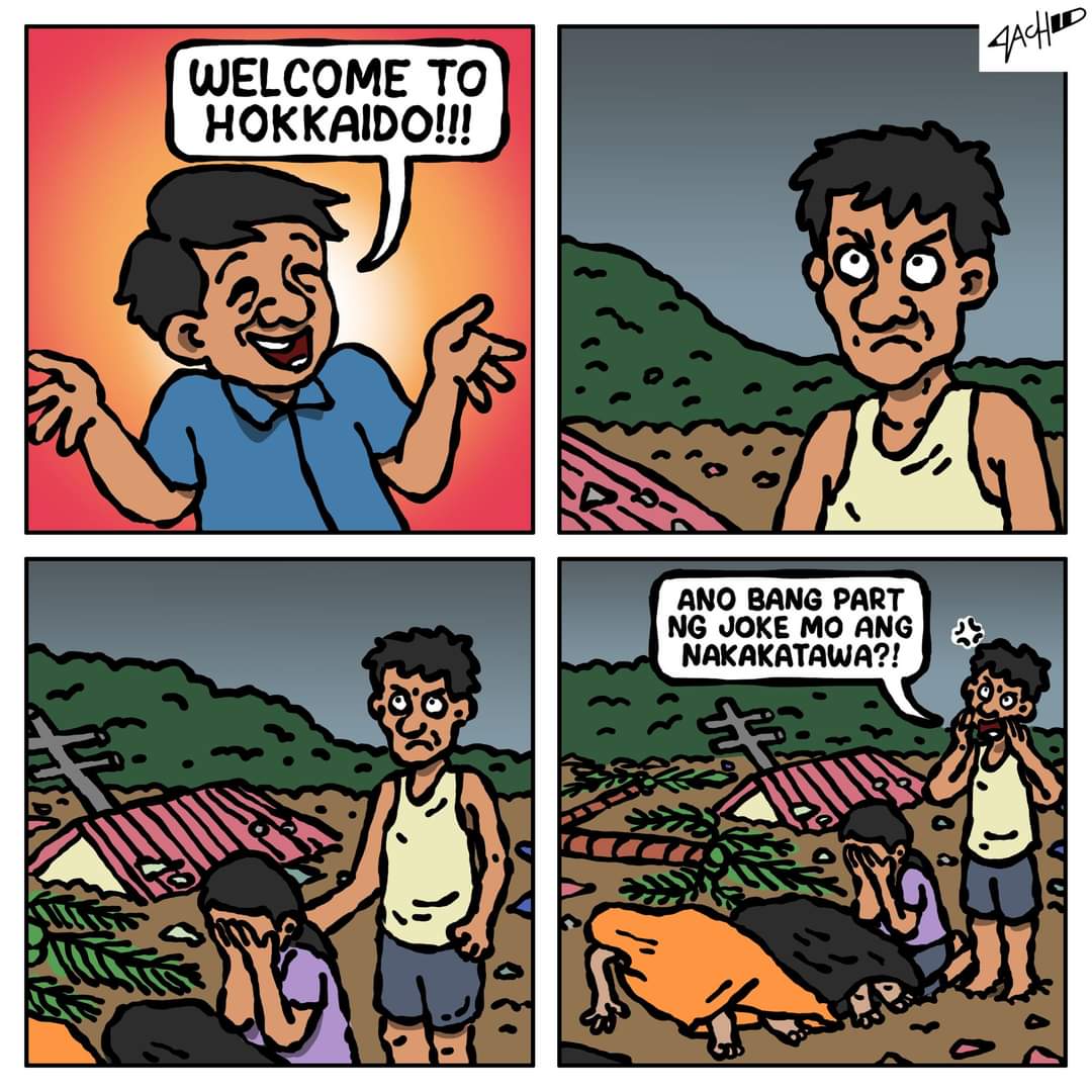 mathigazz's tweet image. Insensitive douchebag. 

#MarcosResign
#NoToMarcosDuterte
#NasaanAngPangulo