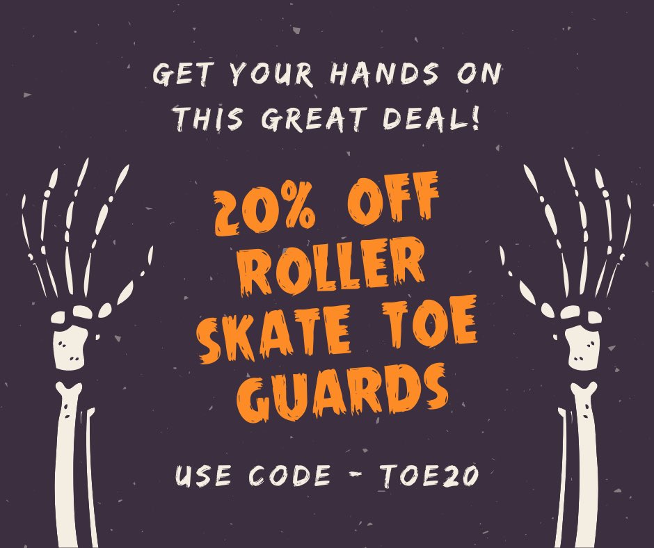 Get 20% off Bont roller skate toe guards with code TOE20. bont.com/discount/TOE20… #rollerskate #toeguard #rollerskating #bontrollerskates