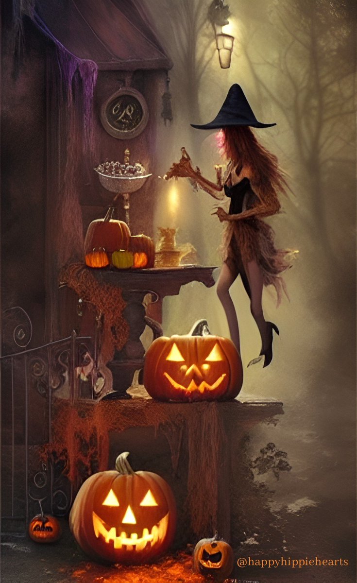 NancyErdmann10's tweet photo. Good morning 💕✌️
#aiartcommunity #wombodream #wombo #AIArtwork #AIArtworks #aiartist #Halloween #Halloween2022 #witch https://t.co/ykuegzFr7J