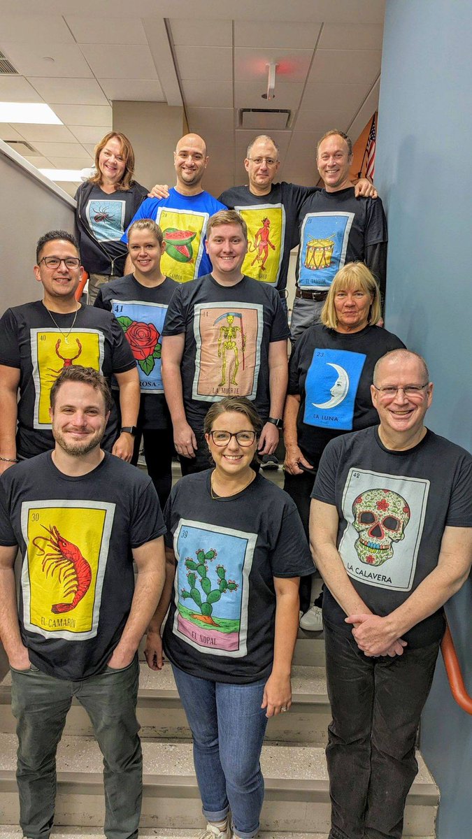 Feliz Día de brujas from the Multilingual and World Language family! #lotería