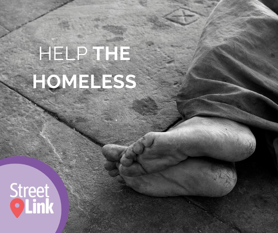 HomelessTHF's tweet image. Do you know someone sleeping rough? StreetLink exists to help end rough sleeping by enabling members of the public to connect people sleeping rough with the local services that can support them. #helpthehomelesshttps://www.streetlink.org.uk/