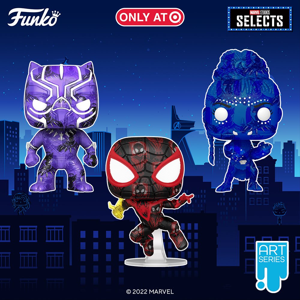 It’s time to expand your Art Series POP! collection with the latest from Marvel! Exclusively at Target. Order today! bit.ly/3TX8xn9 #Funko #FunkoPOP #Marvel @Target