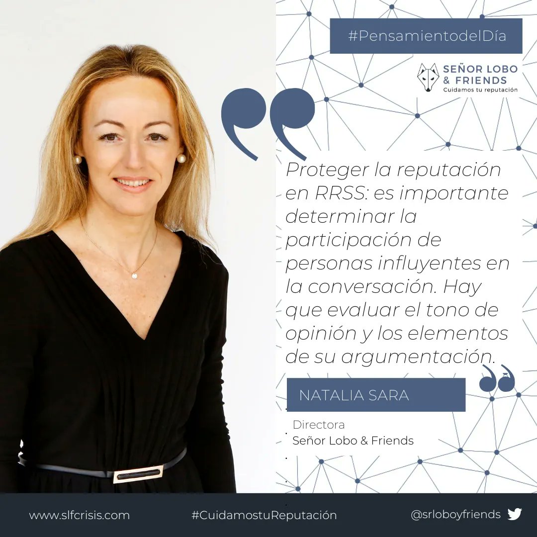 SrLoboyFriends's tweet photo. #PensamientodelDía
@nataliasara2
#RRSS #CrisisDigital
#CuidamostuReputación
▶️ https://t.co/kjj6DlRUHu https://t.co/7nWzbKyGZ4