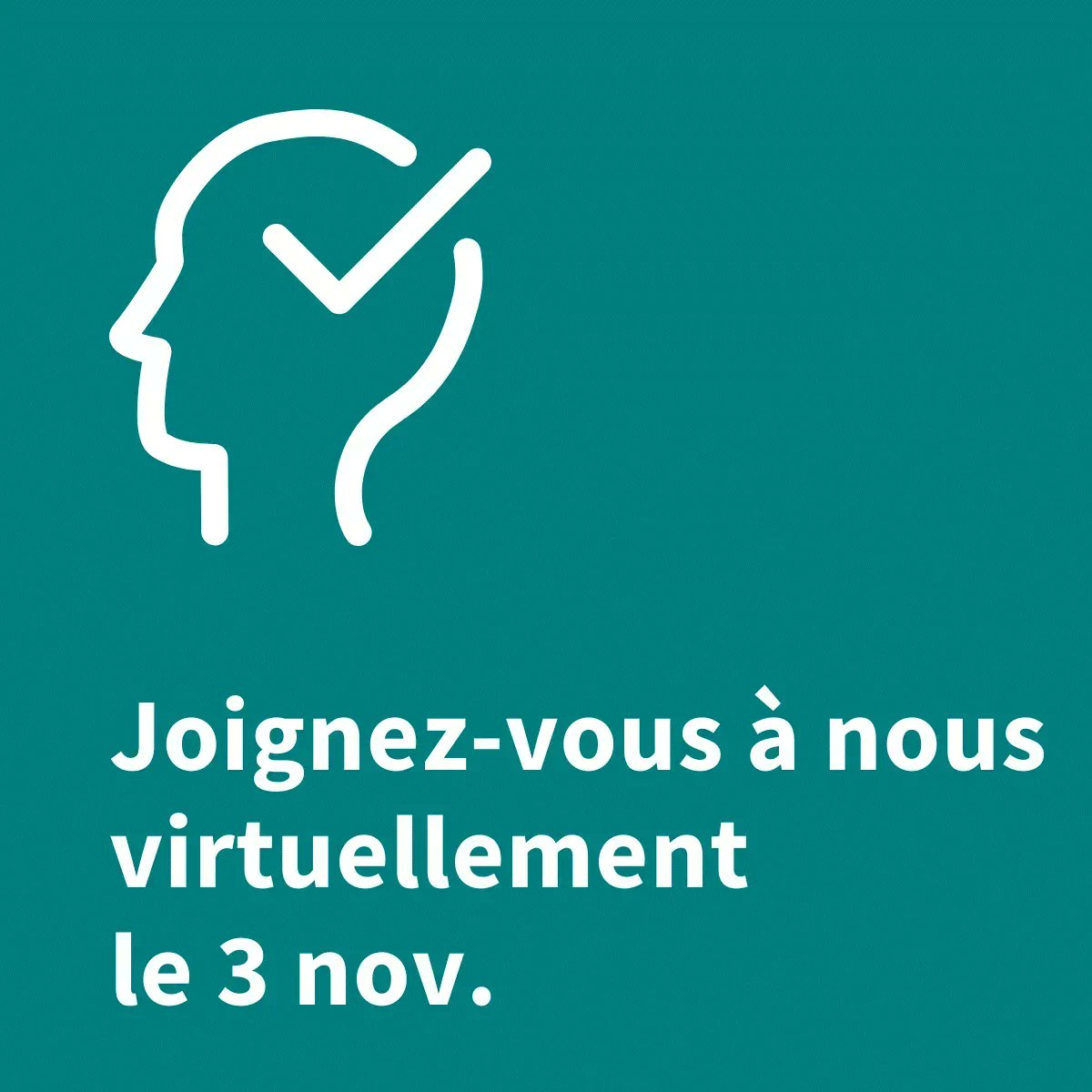 L’épuisement professionnel : nous pouvons vous aider. 

Créez une trousse d’outils qui vous aidera à rebondir face aux défis de la vie.  

Le 3 novembre, participez à notre atelier gratuit d’une journée. 

En savoir plus buff.ly/3TsNE2t