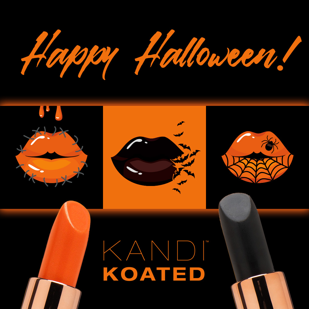 Wishing you a delightful Halloween, from #KandiKoatedCosmetics!