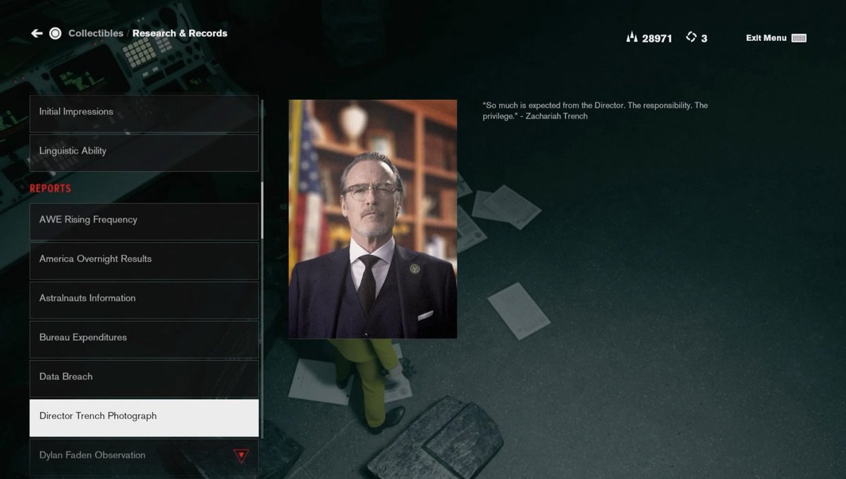 🎲 [Reto de UX]

🎮 Juego: CONTROL

🔲 Contexto: En el menu de coleccionables tienes la típica lista de informes sobre la historia. Los textos sin marca ya fueron leídos por el jugador. El texto con la marca roja, sin leer.

🎯 ¿Dónde está el problema y cómo lo solucionas?