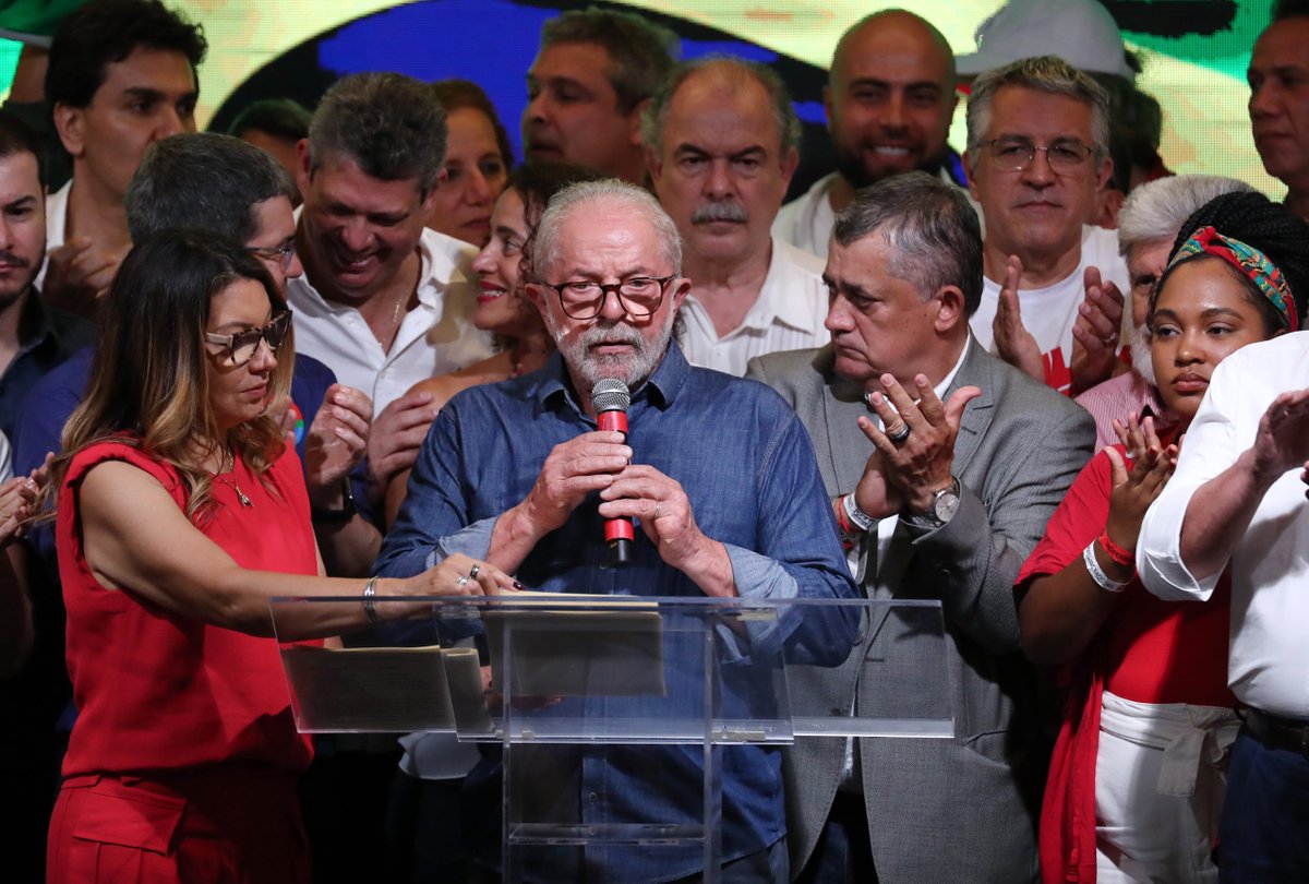 🌿¡Protección de la Amazonía!🌿 🇧🇷 #Lula anuncia que retomará protección ambiental especialmente en la Amazonía, afirmó este domingo tras ser vencedor de las elecciones presidenciales en Brasil. #ElNuevoDiarioRD #EleccionesBrasil2022 #Eleicoes2022