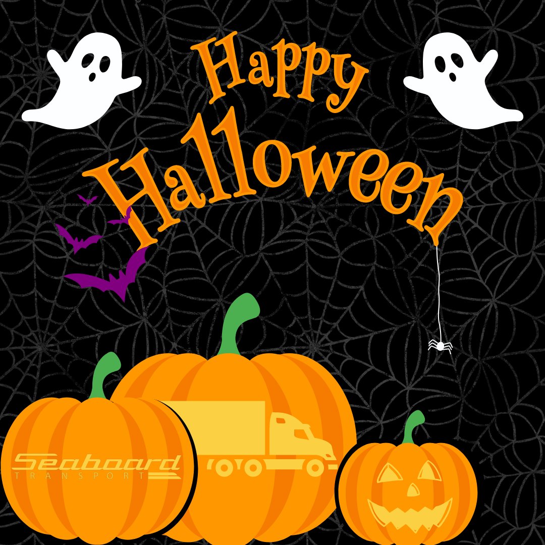 SeaboardT's tweet image. Wishing everyone a safe and spooky Halloween!
Happy Halloween from Seaboard Transport Group of Companies👻🎃☠️🍂
#SeaboardTransportGroupOfCompanies #HappyHalloween #StaySpooky