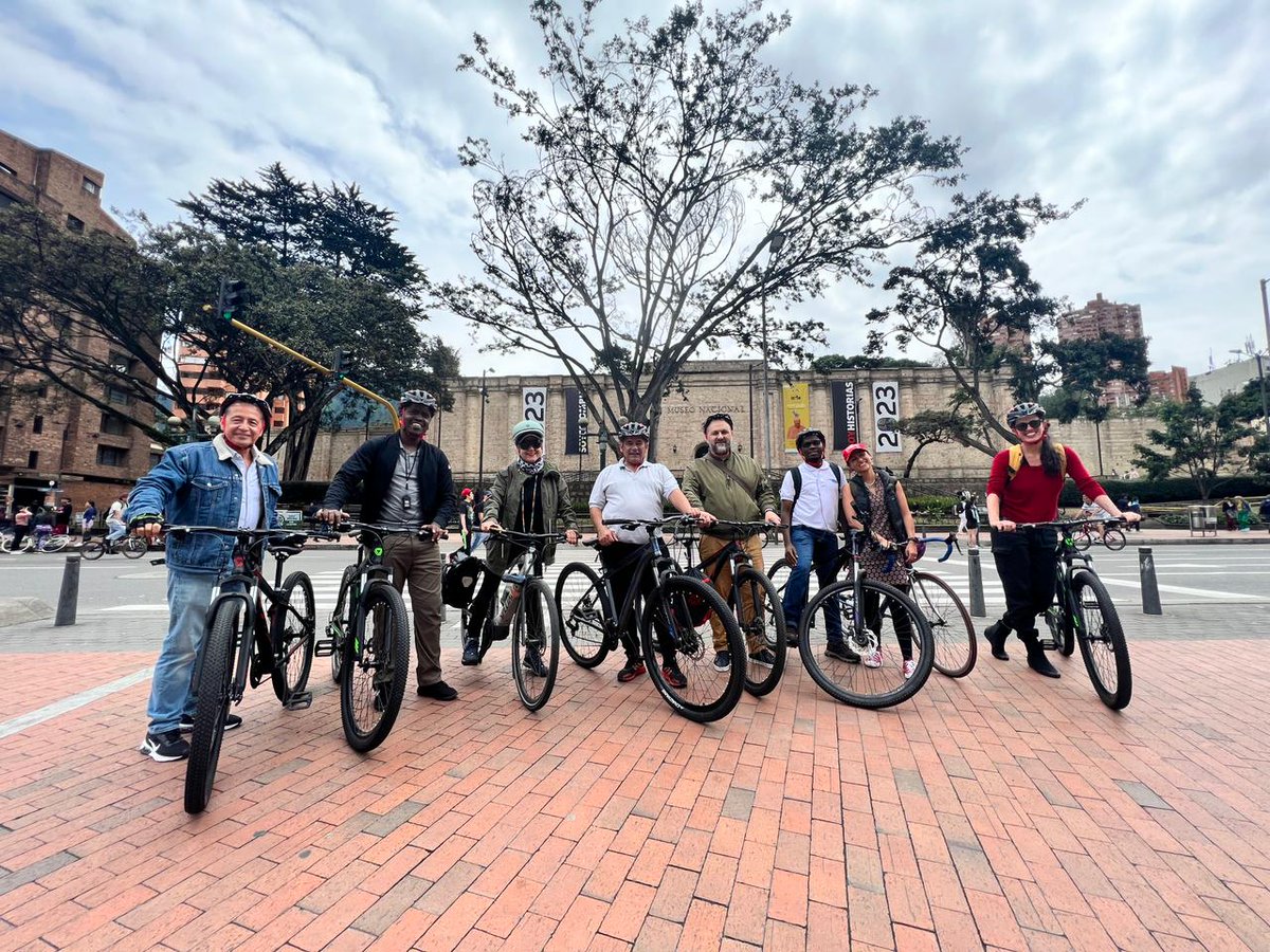 Urban Pathways (@urban_pathways) on Twitter photo 23 October, a delegation of government officials from African and Latin American cities explored Bogota’s Sunday Ciclovia, in which streets become car free giving priority to bicycles & pedestrians. <a href="/UNHabitat/">UN-Habitat</a> in partnership with <a href="/urban_pathways/">Urban Pathways</a> <a href="/iki_germany/">IKI Germany</a> <a href="/solutions_eu/">SOLUTIONSplus & Urban Electric Mobility Initiative</a> 23 October, a delegation of government officials from African and Latin American cities explored Bogota’s Sunday Ciclovia, in which streets become car free giving priority to bicycles & pedestrians. <a href="/UNHabitat/">UN-Habitat</a> in partnership with <a href="/urban_pathways/">Urban Pathways</a> <a href="/iki_germany/">IKI Germany</a> <a href="/solutions_eu/">SOLUTIONSplus & Urban Electric Mobility Initiative</a>