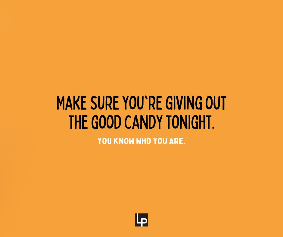 Nothing worse than a bag full of tootsie rolls, candy corn, and black licorice.