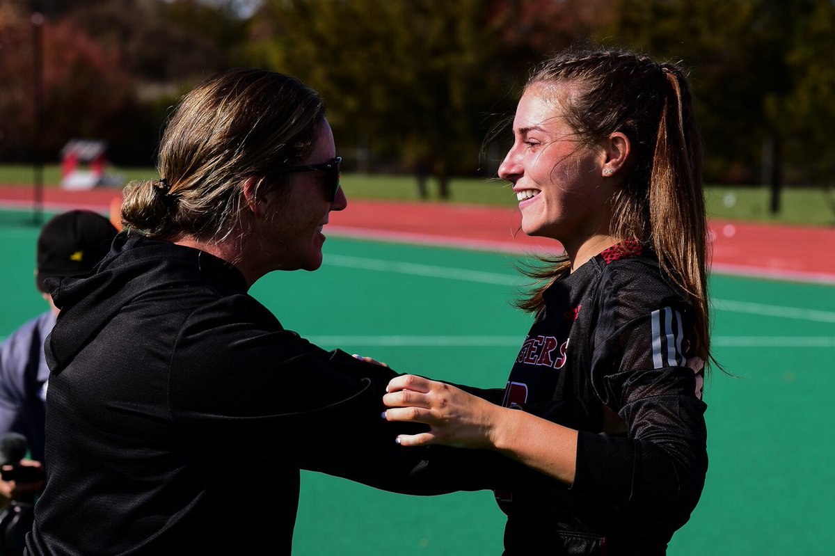 RUFieldHockey's tweet photo. All smiles with our Seniors after Senior Day!

It was a great Sunday afternoon, as #RUFH recognized a special 6-member senior class, then sent them off with a 3-0 win over No. 19 James Madison

📰: https://t.co/o1reLniP0P https://t.co/Yv1HC0iXLx