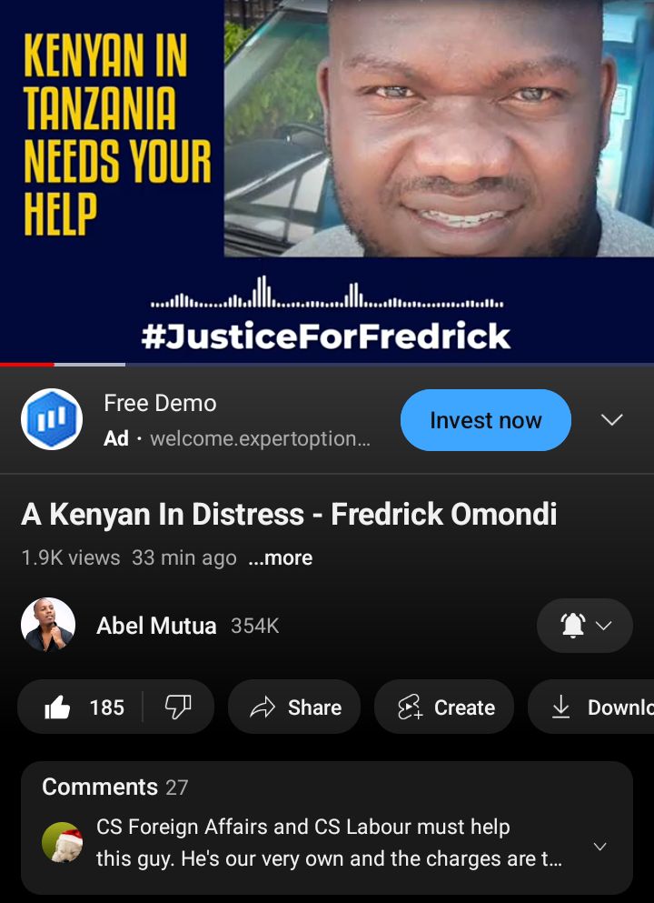 its_kimathi's tweet image. KOT it's time to bring one of our own to justice #justiceforfredrick 
@Osama_otero @osoroKE @jamrick_ @MikeSonko @GeneralWaitish @1victormutero. 
This man has a court day 4/11/2022 na if an official from the @ForeignOfficeKE ain't present his chances of a fair trail will be 0.
