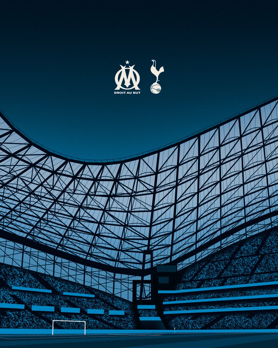 SpursOfficial's tweet photo. IT'S MATCHDAY IN THE #UCL ✨

🆚 Olympique de Marseille
🏟 Orange Vélodrome
🏆 UEFA Champions League
⏱ 8.00pm
#️⃣ #MARTOT https://t.co/vQqJ5WWjcN