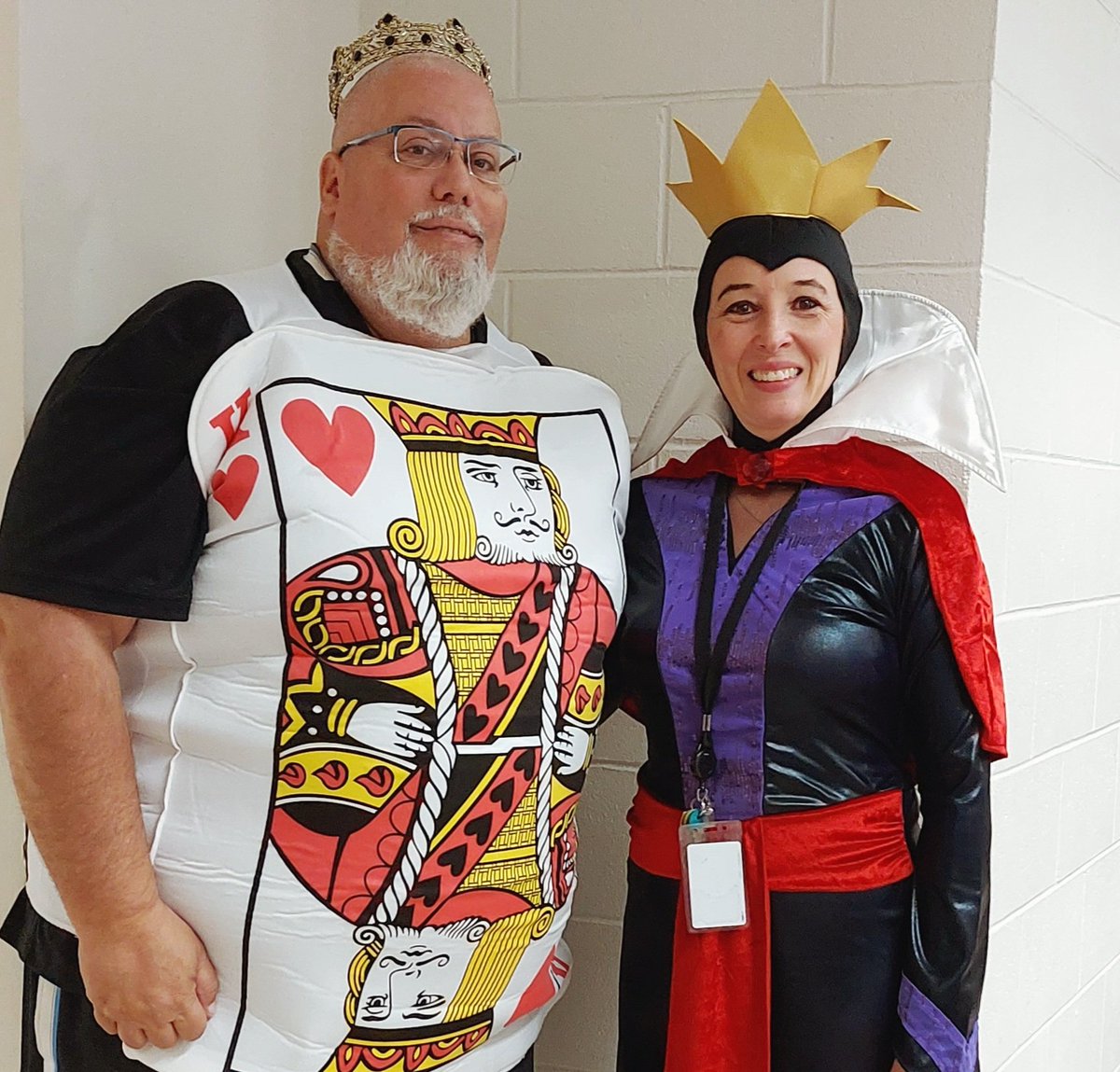 Happy Halloween everyone!! 
THS Class of 2024 Advisors feeling very "regal" today!!  🎃-🐯-👑  @tauntonhstigers <a href="/2024Ths/">THS Class of 2024</a> <a href="/Taunton_Schools/">Taunton Public Schools</a> <a href="/ThsWebmaster/">THSAthletics</a> <a href="/taunton_stuco/">Taunton High Student Council</a>